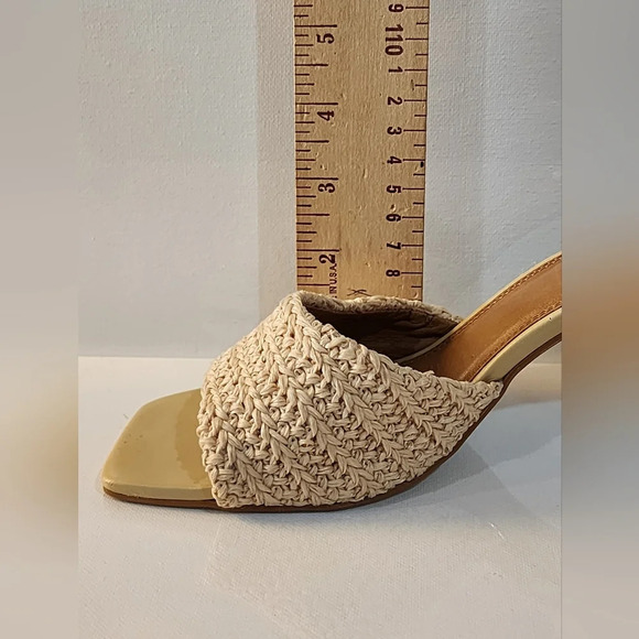 Dune London March Stylish Tan Mules Size 7 - Picture 10 of 13